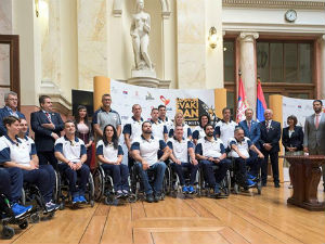 Predstavljen paraolimpijski tim Srbije