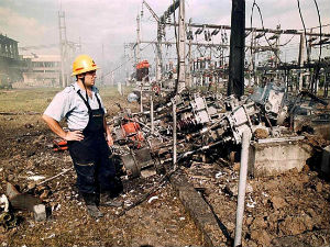 22. maj – bombardovana termoelektrana "Kolubara"