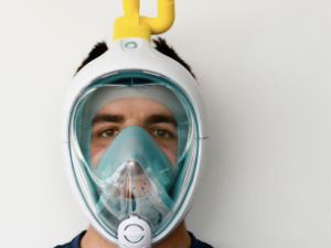 Maske za ronjenje pomažu pacijentima u Torinu da dišu