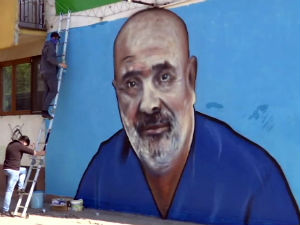 Mural u Nišu za pamćenje – budimo ljudi kao što je doktor Laza bio