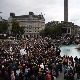 Protesti protiv restriktivnih mera u Londonu