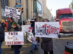 Protest kamiondžija u Otavi, Trido na tajnoj lokaciji