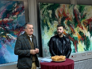 Beč: Otvaranje izložbe "Slobodan let" autora Nemanje Vukovića