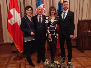 Dan državnosti Republike Srbije obeležen u ambasadi u Bernu